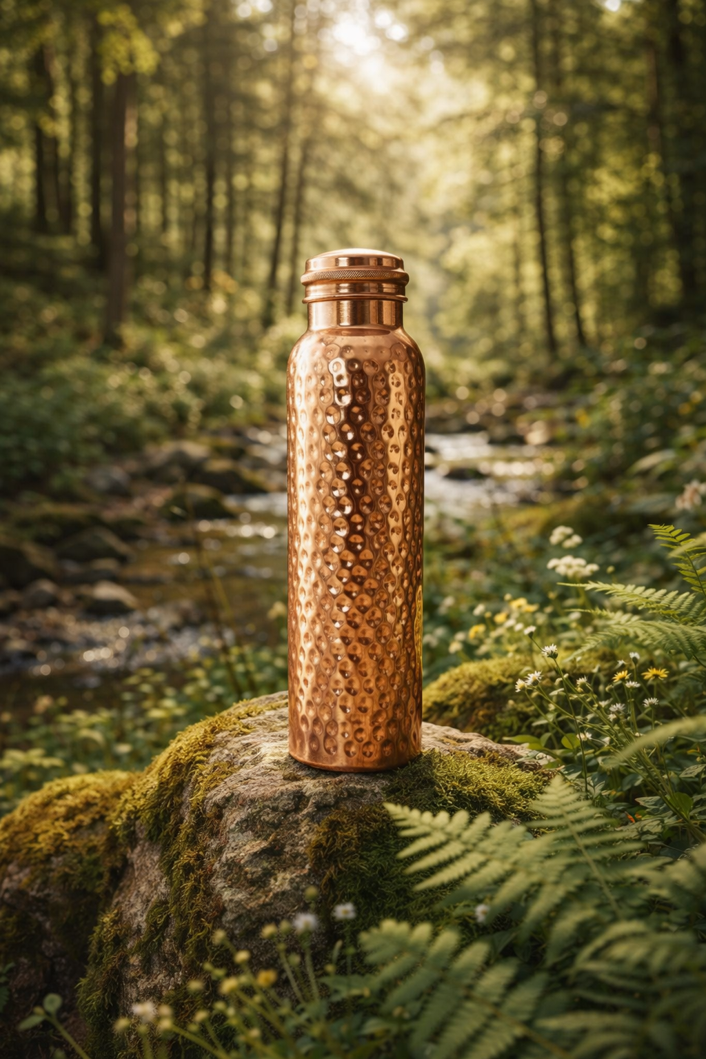 30oz Copper Water Bottle